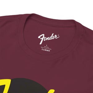 Camiseta con el logo de Fender Guitars Since 1951 / Camiseta con el logo de música vintage imagen 3