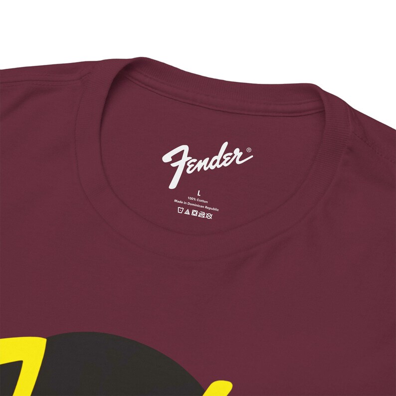 Camiseta con el logo de Fender Guitars Since 1951 / Camiseta con el logo de música vintage imagen 3