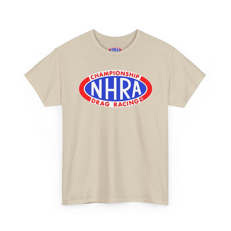 Camiseta de carreras de resistencia del campeonato NHRA / Camiseta con el logotipo de carreras Sand