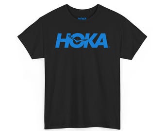 Blue HOKA Logo Tee | T-Shirt