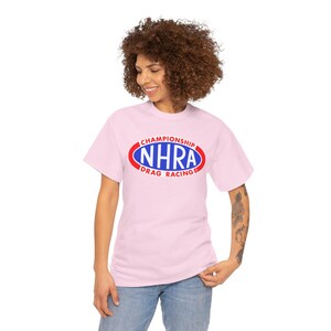 Camiseta de carreras de resistencia del campeonato NHRA / Camiseta con el logotipo de carreras imagen 4