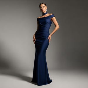 knee length burgundy bridesmaid dresses Long Mermaid Formal Prom Evening Dress Jovani 44176 main image 0