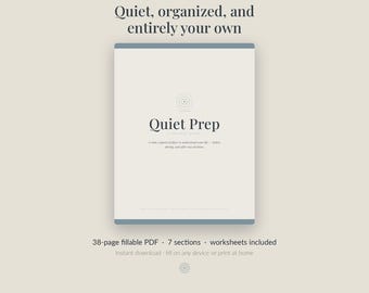 Divorce Planner Workbook | Financial Organizer, Separation Checklist (Fillable PDF)