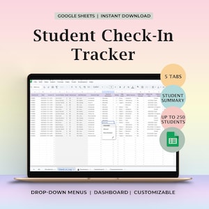 Google Sheets, elevincheckningsspårare, skolkuratormall, protokoll, mötesöversikt, uppföljningslogg, MTSS, SEL-interventionskalkylblad