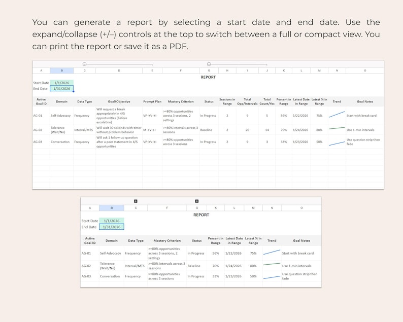 ABA Social Coping Skills Toolkit Spreadsheet Google Sheets Student ...