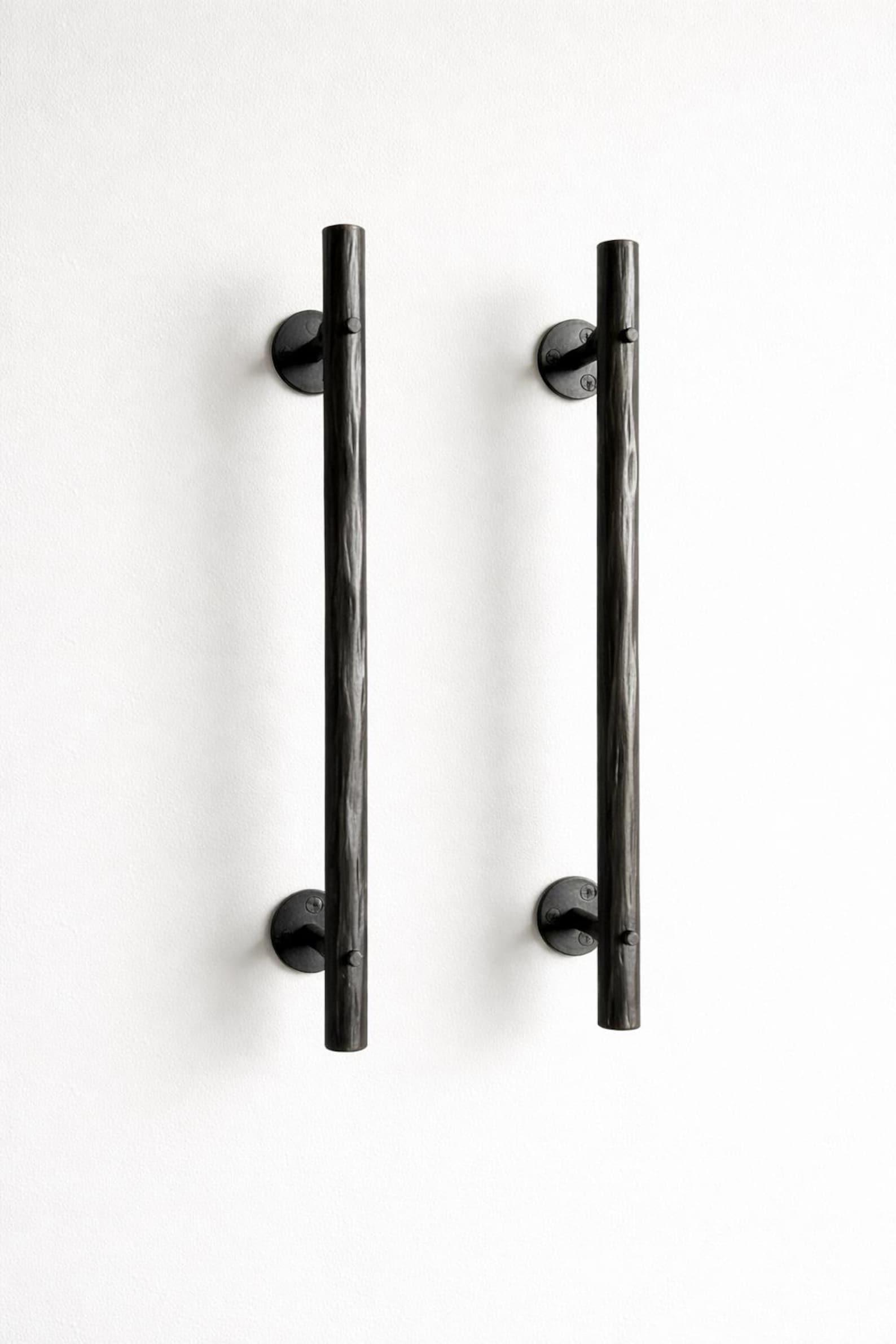 Rustic Pull Handle Door Pull Handle,hand-forged Rustic Hammered, Interior & Exterior - Etsy