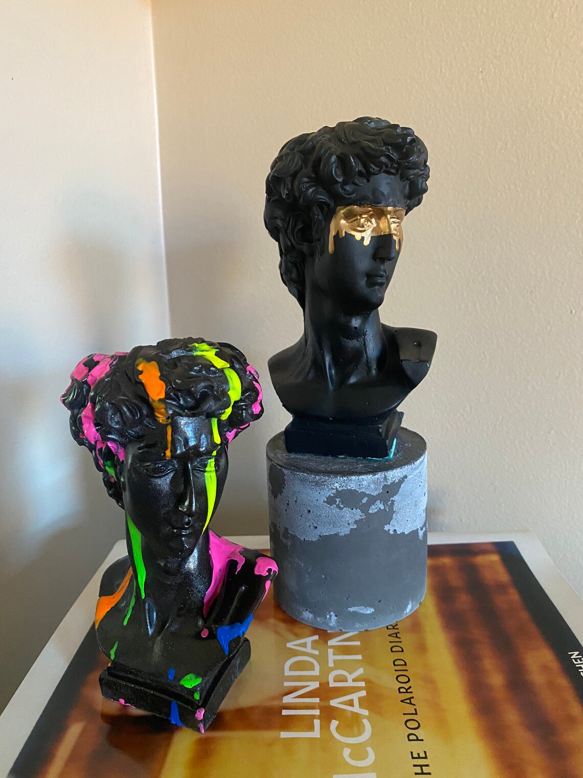 Male Head Planter / Statue Of David Planter / Statue Of David Etsy