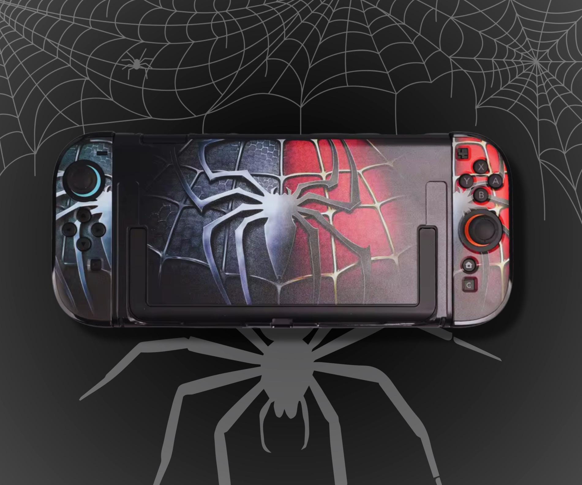 Nintendo Switch 2 Spider Man Protective Case – Durable Hard Shell