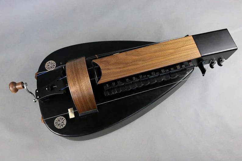 Handmade Hurdy-Gurdy– 5 Strings