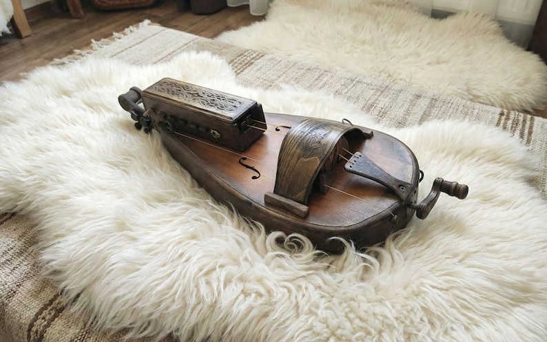 Handmade Hurdy-Gurdy / Wheel Lyre