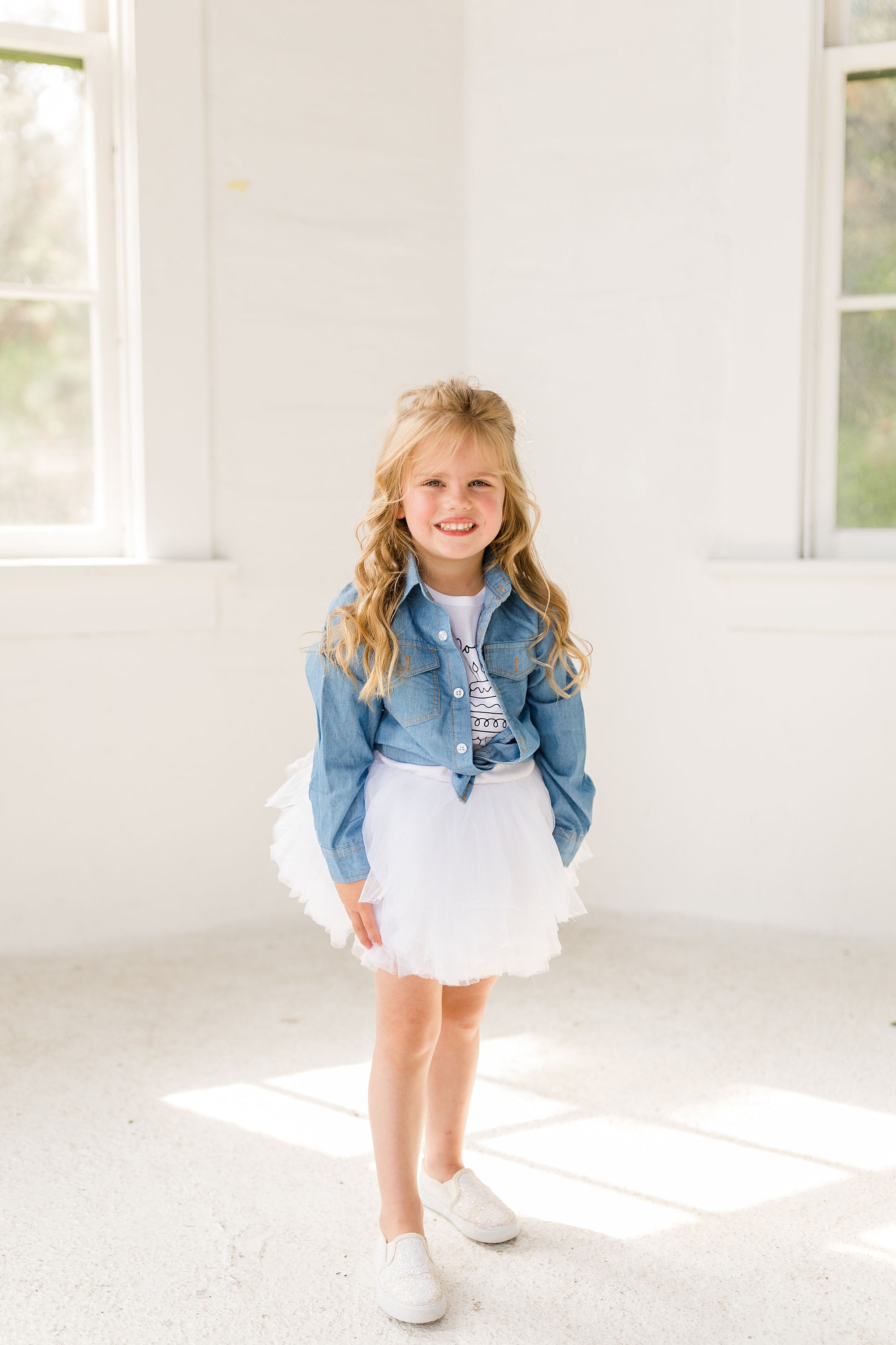 White tutu skirt for baby best sale girl