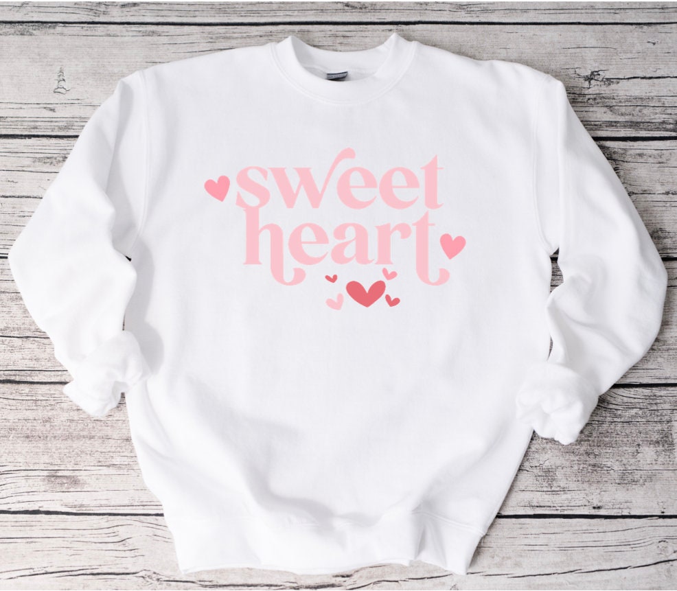 Sweetheart Valentine's Day Toddler Sweatshirt or Bodysuit