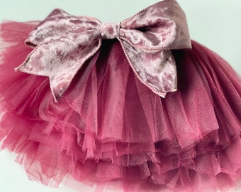 Deep Wine Red Tutu, Christmas tutu, toddler tutu, full red tutu, wine tutu, holiday tutu, family photo, Fall Tutu Outfit, Birthday tutu