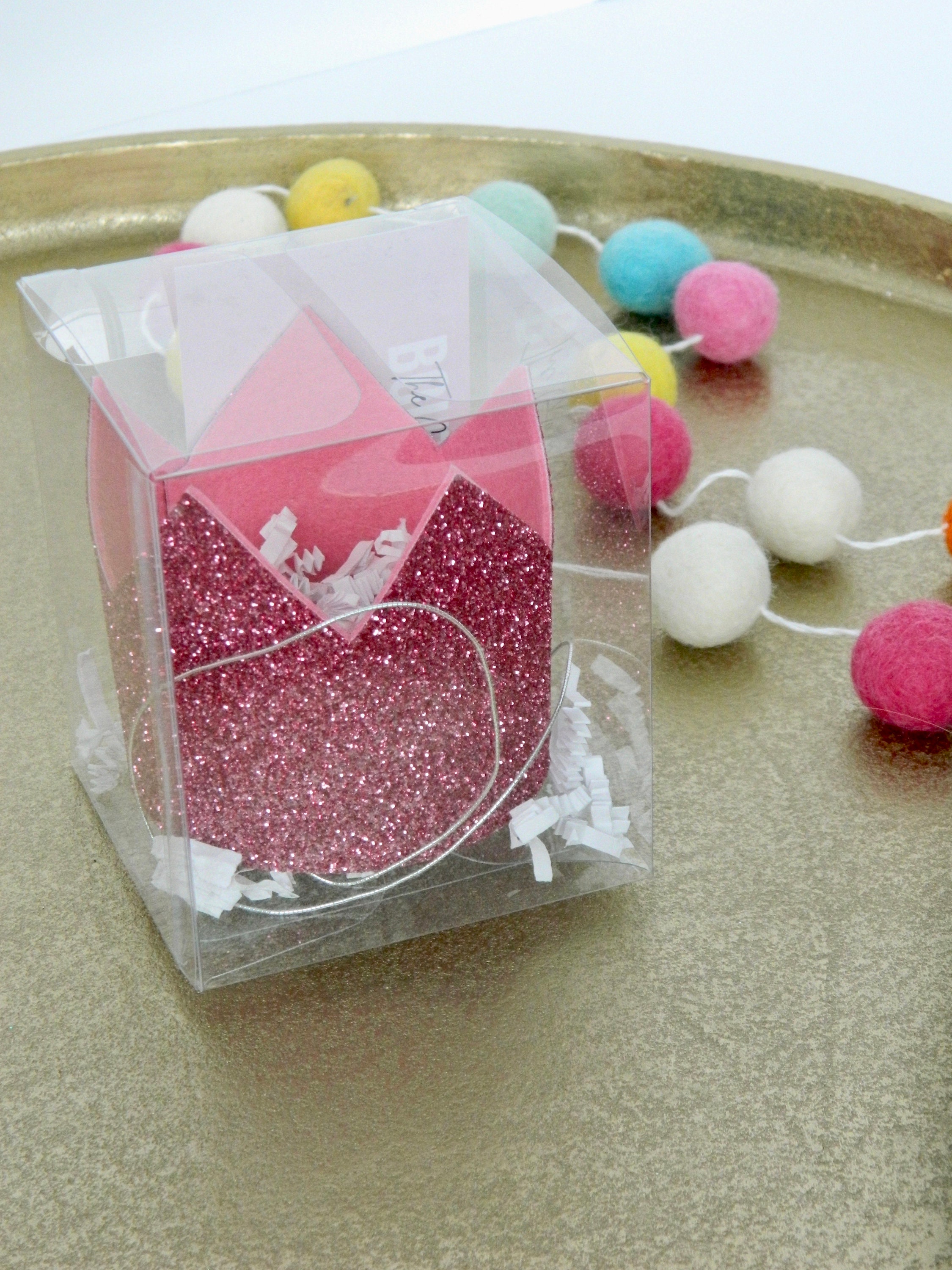 glittery birthday crowns ready to ship cake smash crown etsy