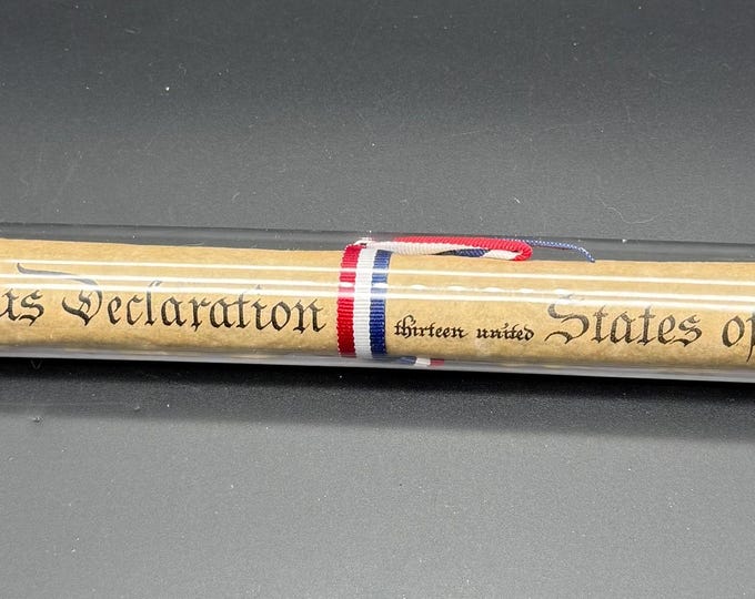 Declaration of Independence Replica Scroll – National Archives Souvenir – Made in USA