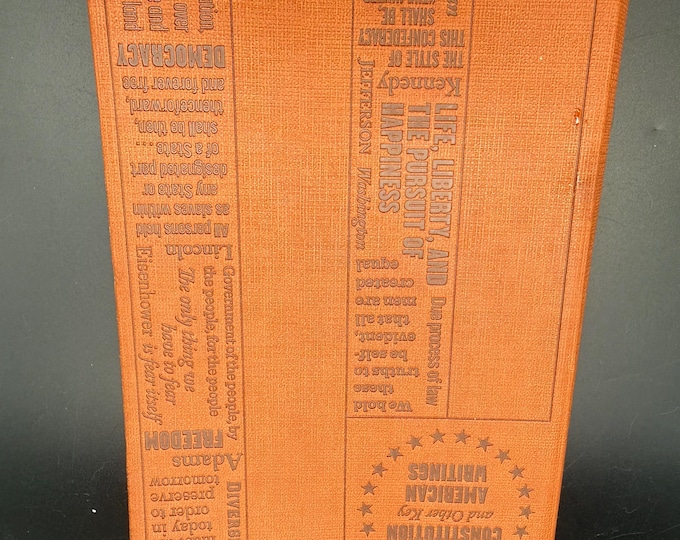 Vintage U.S. Constitution Hardcover Book | Canterbury Classics 2015 | Declaration of Independence & Founding Documents