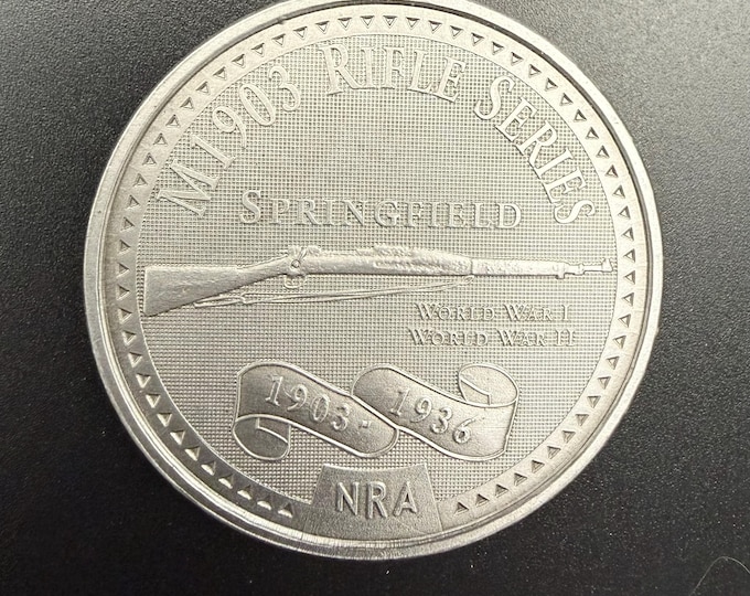 NRA Commemorative Challenge Coin – U.S. 1903 Springfield Rifle Series | National Rifle Association Collectible