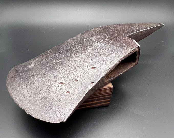 19th Century Fire Axe Head – Unmarked – Hand-Forged Iron