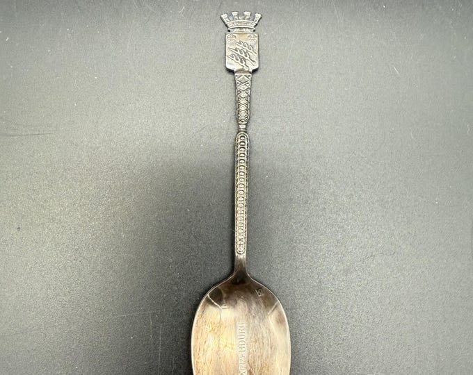 Vintage Sarrebourg France Souvenir Spoon | Decorative Collectible Spoon | European Travel Souvenir | Mid-Century