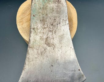 Vintage Genuine Norlund Rafting Axe Head – 5 lb Mann Edge Tool Pennsylvania Logging Axe