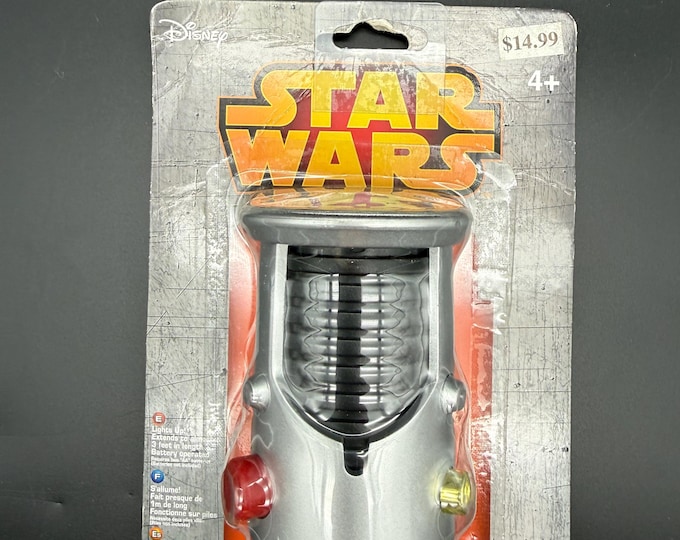 Disney Star Wars Obi-Wan Kenobi Lightsaber (2015) – Sealed, Card Wear