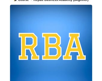 RBA™ – Royale Business Academy | Digital Business Training