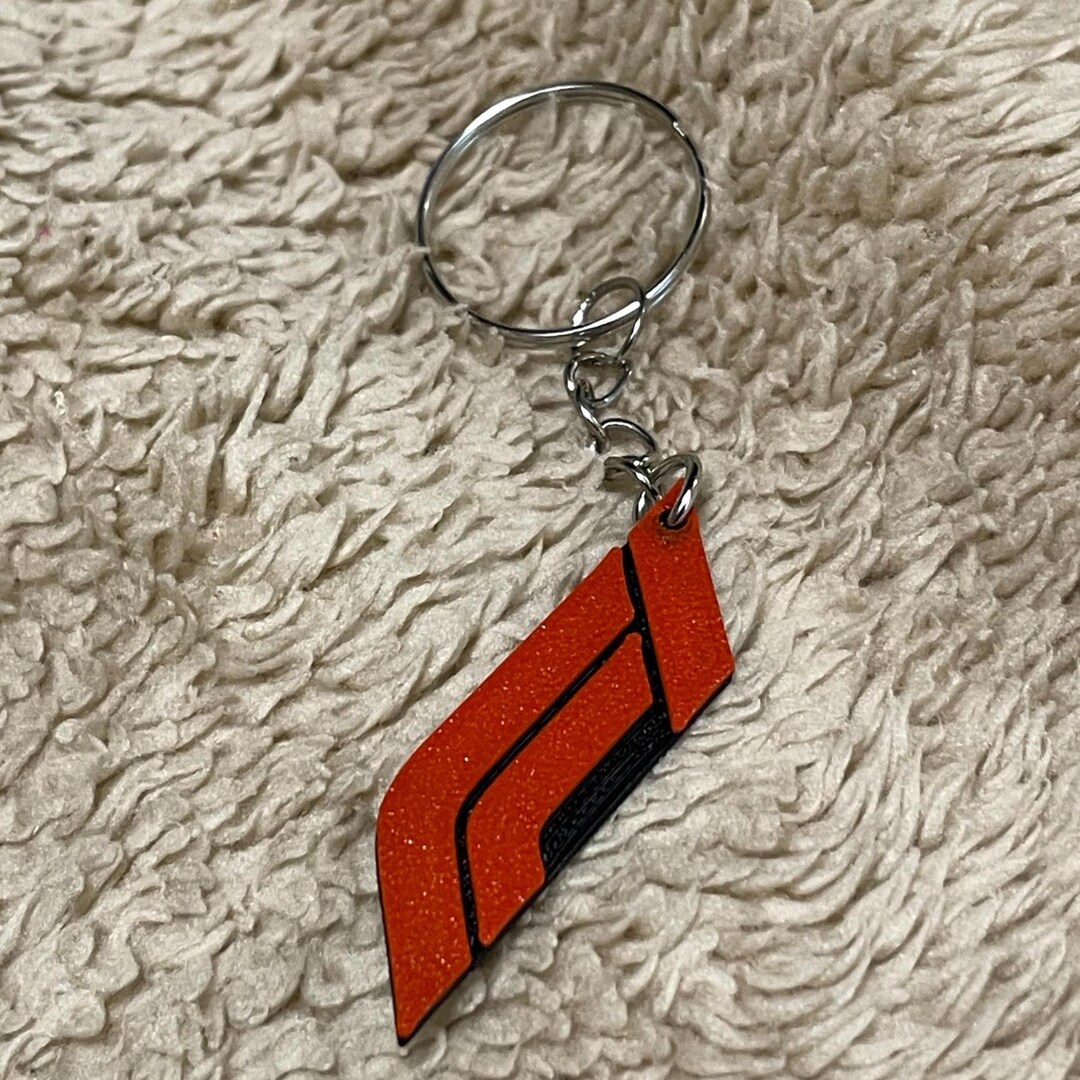 F1 Inspired Keychain – 3D Printed Motorsport Keyring, Formula Racing ...