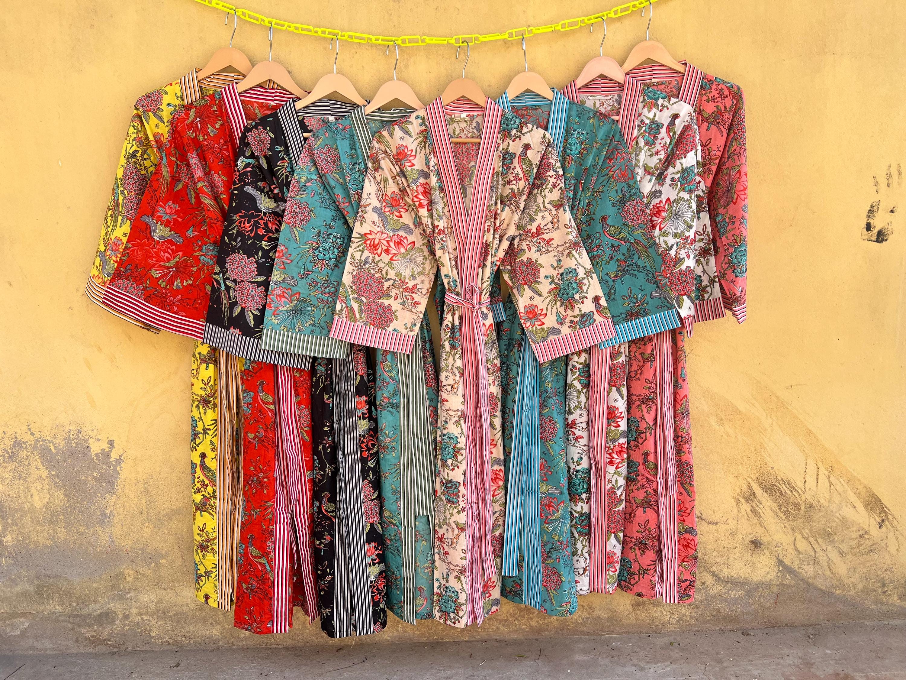 Knee Length Kimono - Etsy