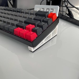 Angled Keyboard Riser – Full Non-Slip Base for Stable Typing