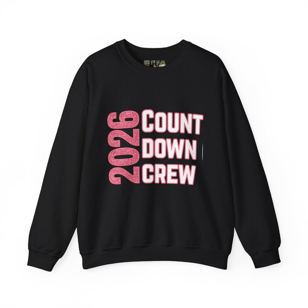 2026 Countdown Crew Sweatshirt New Year Celebration Pullover - Etsy