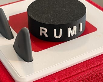 Customized Creative tonie Base – ADD YOUR NAME -  Circular puck