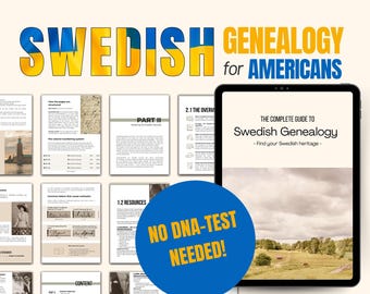 Swedish Genealogy Guide for Beginners | Understand Church Records, Old Writing & Emigration