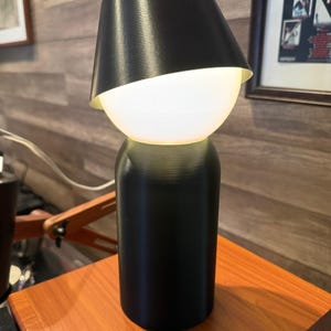 Sonnenfinsternis | Einstellbare 3D gedruckte minimalistische Beleuchtung | Weltraum Dekor Bild 7