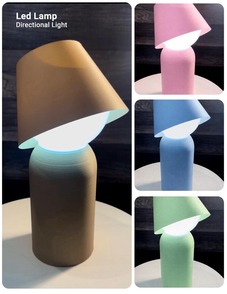 Sonnenfinsternis | Einstellbare 3D gedruckte minimalistische Beleuchtung | Weltraum Dekor Bild 2