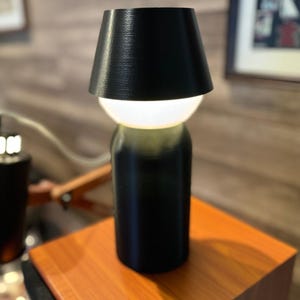 Sonnenfinsternis | Einstellbare 3D gedruckte minimalistische Beleuchtung | Weltraum Dekor Bild 6