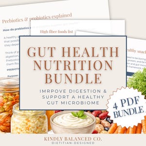 Paquete nutricional para la salud intestinal: Mejor digestión con comidas y refrigerios ricos en fibra (PDF)