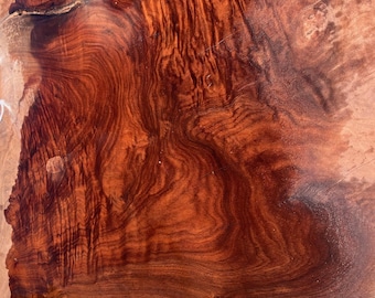 Live Edge Claro Walnut Slab – Figured Hardwood, Furniture Grade (85"+L / 24+"W)