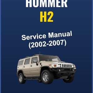 Hummer Service Manual - Etsy