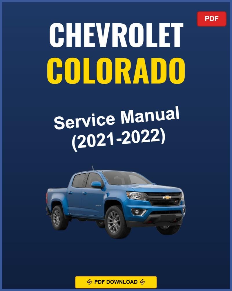 thumbnail image 2 of 2021 Chevrolet Colorado Owner's Manual – Original User Guide & Operator Book (Paper) 2 of 6
