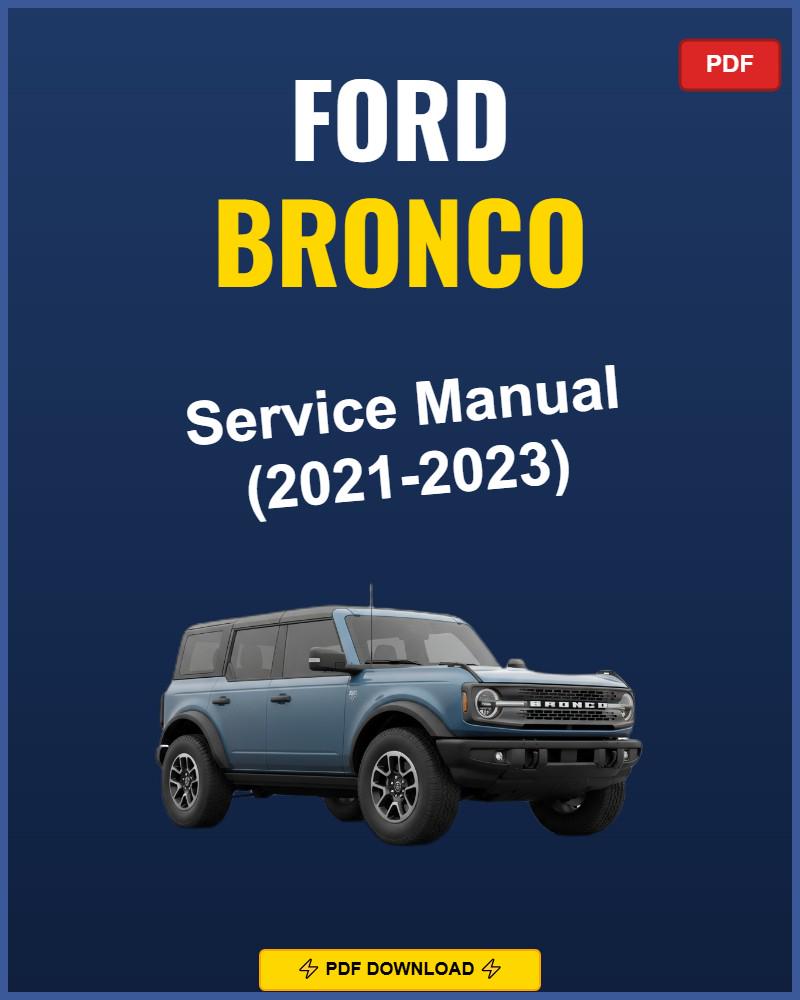 1996 Ford Bronco Electrical and Vacuum Troubleshooting Manual Download