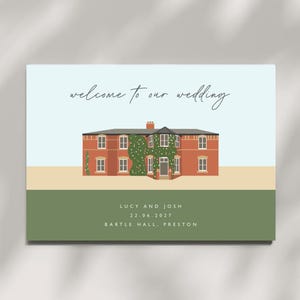 Bartle Hall, gepersonaliseerd digitaal welkomstbord