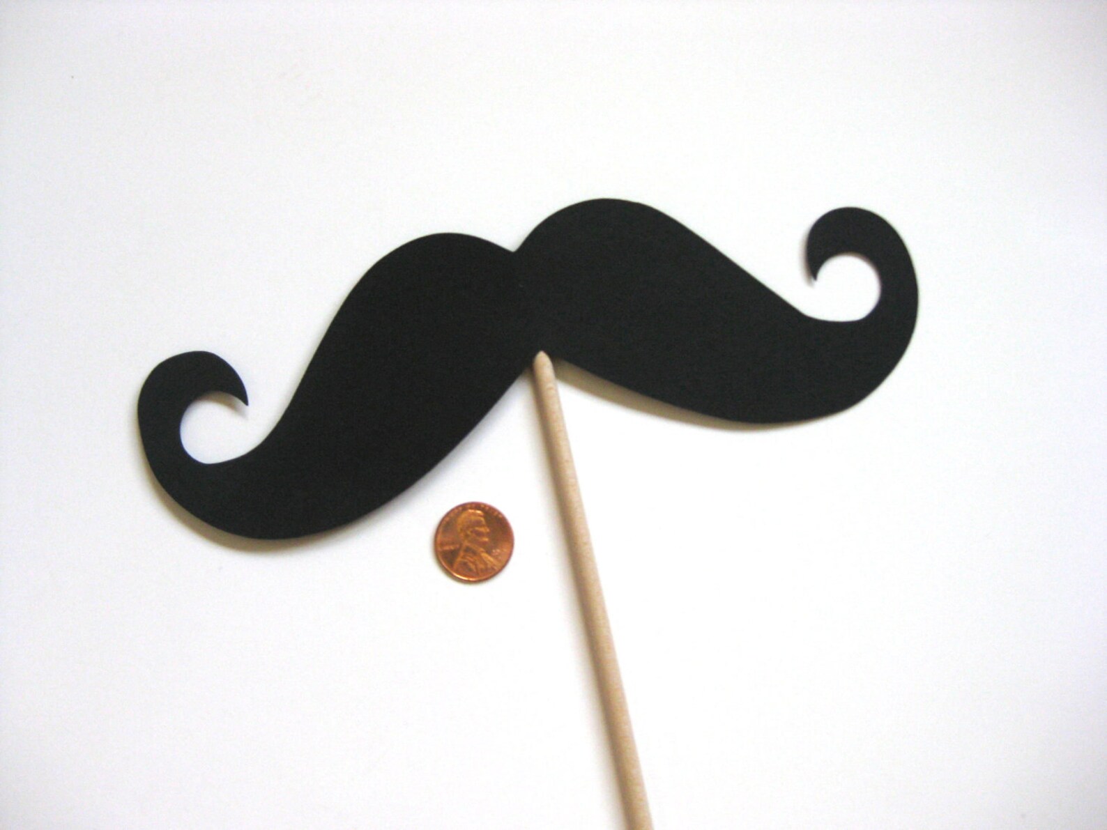 Photobooth Props Giant Mustache on a Stick 7 X Etsy