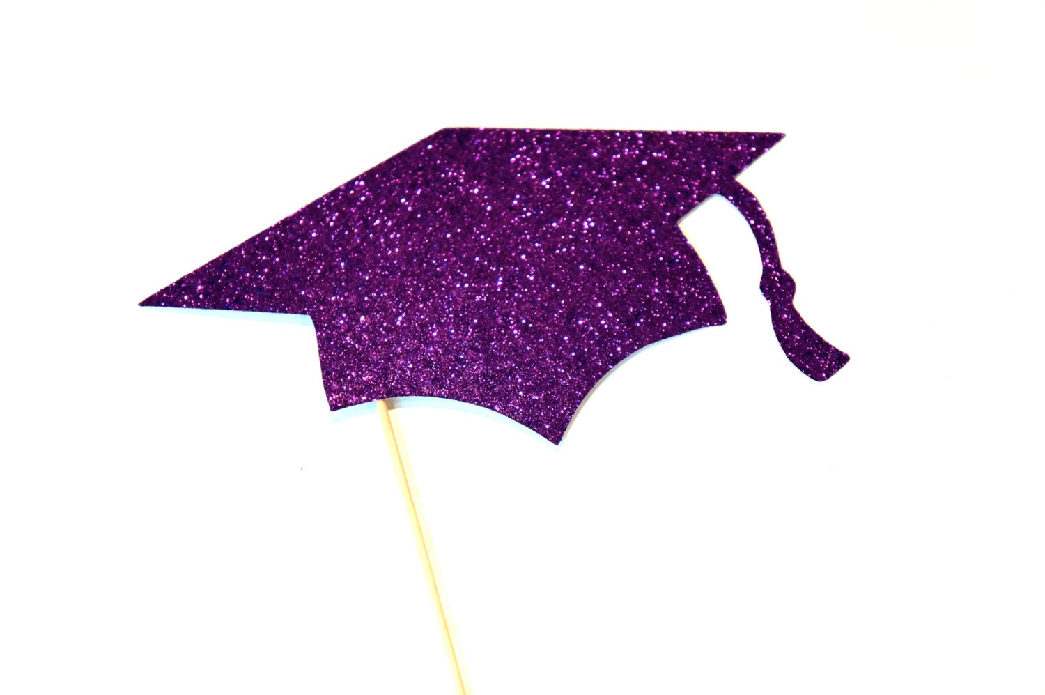 Glitter Graduation Hat Die Cuts in Gold, Silver, Black or White, Cut Outs  Sizes 2 to 5 Inches, Cupcake Toppers, Party, Wedding Decor - Etsy