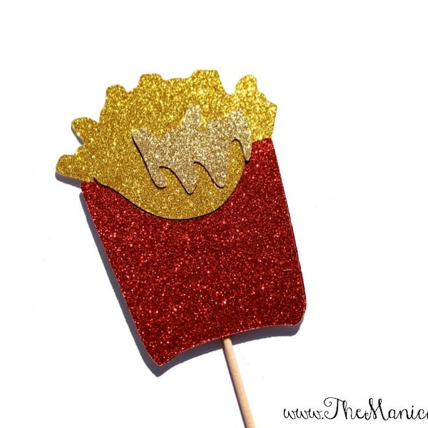 Photo Booth Props ~ French Fries Photo Booth Prop ~  Fun Foods Collection