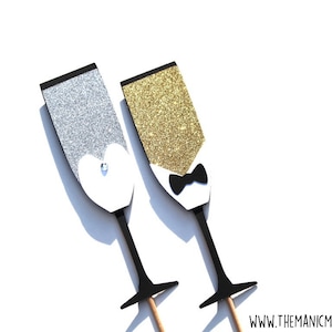 ULTIMATE Wedding Photo Booth Props Wedding Props Team Bride and Team Groom / Mr and Mrs / 10 Piece Prop Set image 2