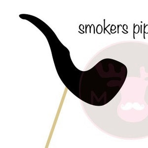 Photo Booth Props - Smokers Pipe - Photobooth Props