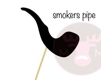 Photo Booth Props - Smokers Pipe - Photobooth Props