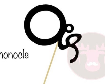 Photo Booth Props - Monocle - Photobooth Props