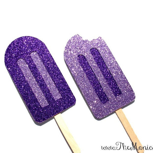 Photo Booth Props ~ Popsicles ~ You Choose Color ~ Set of 2 Summer Photo Booth Props