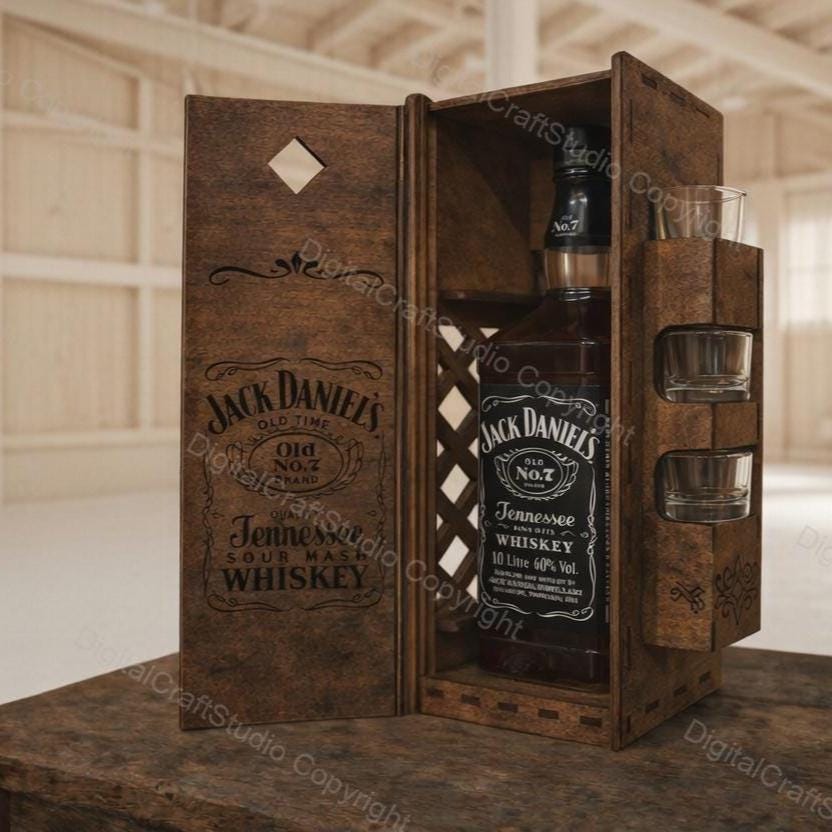Jack Daniels Box - Etsy